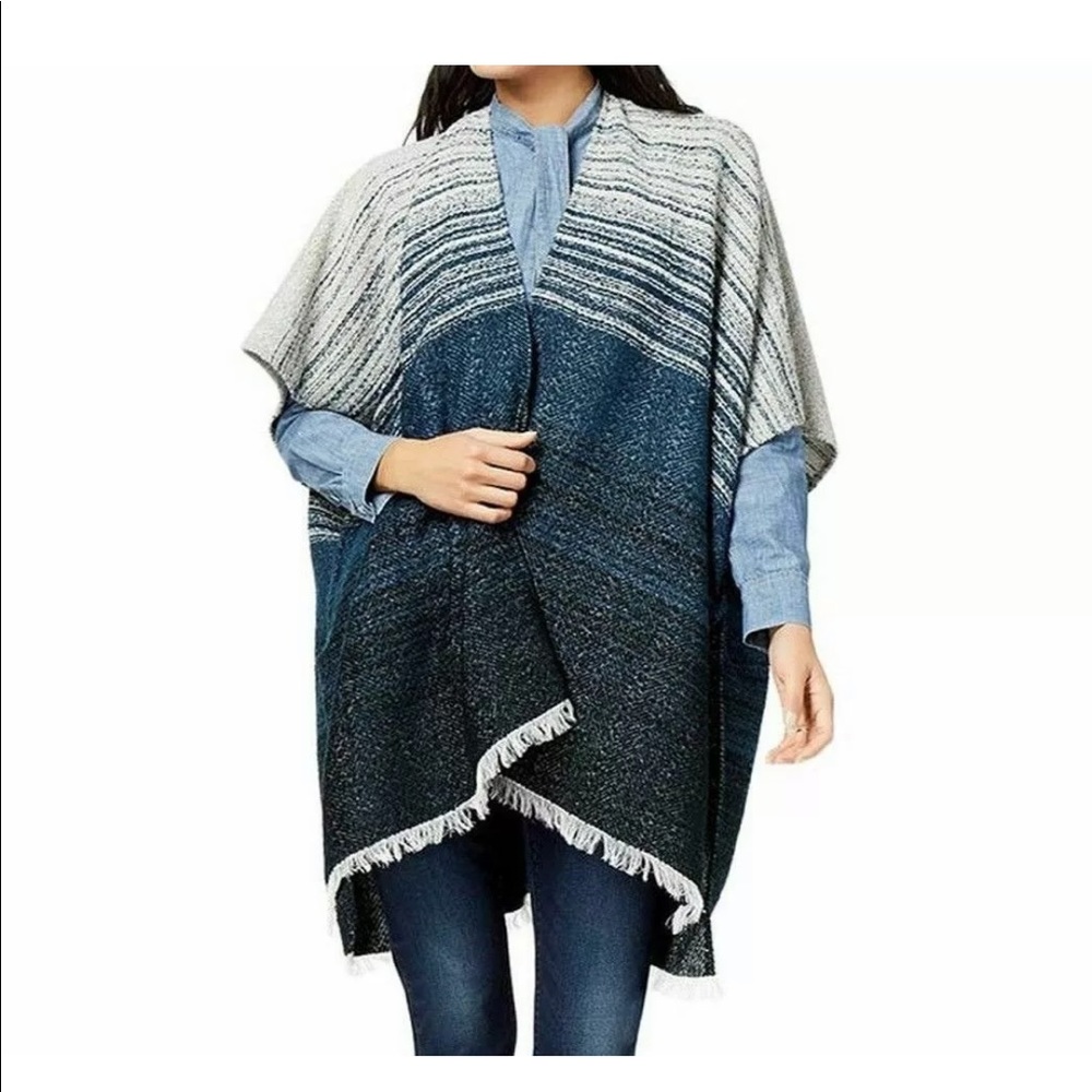 NWT Lucky Brand Degrade Geo Kimono Sweater